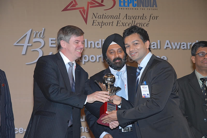 JLC Nicekl Alloys wins the EEPC India National Award for 2010-11 – Top Exporter Silver Trophy given By Engineering Export Promotion Council (EEPC), India